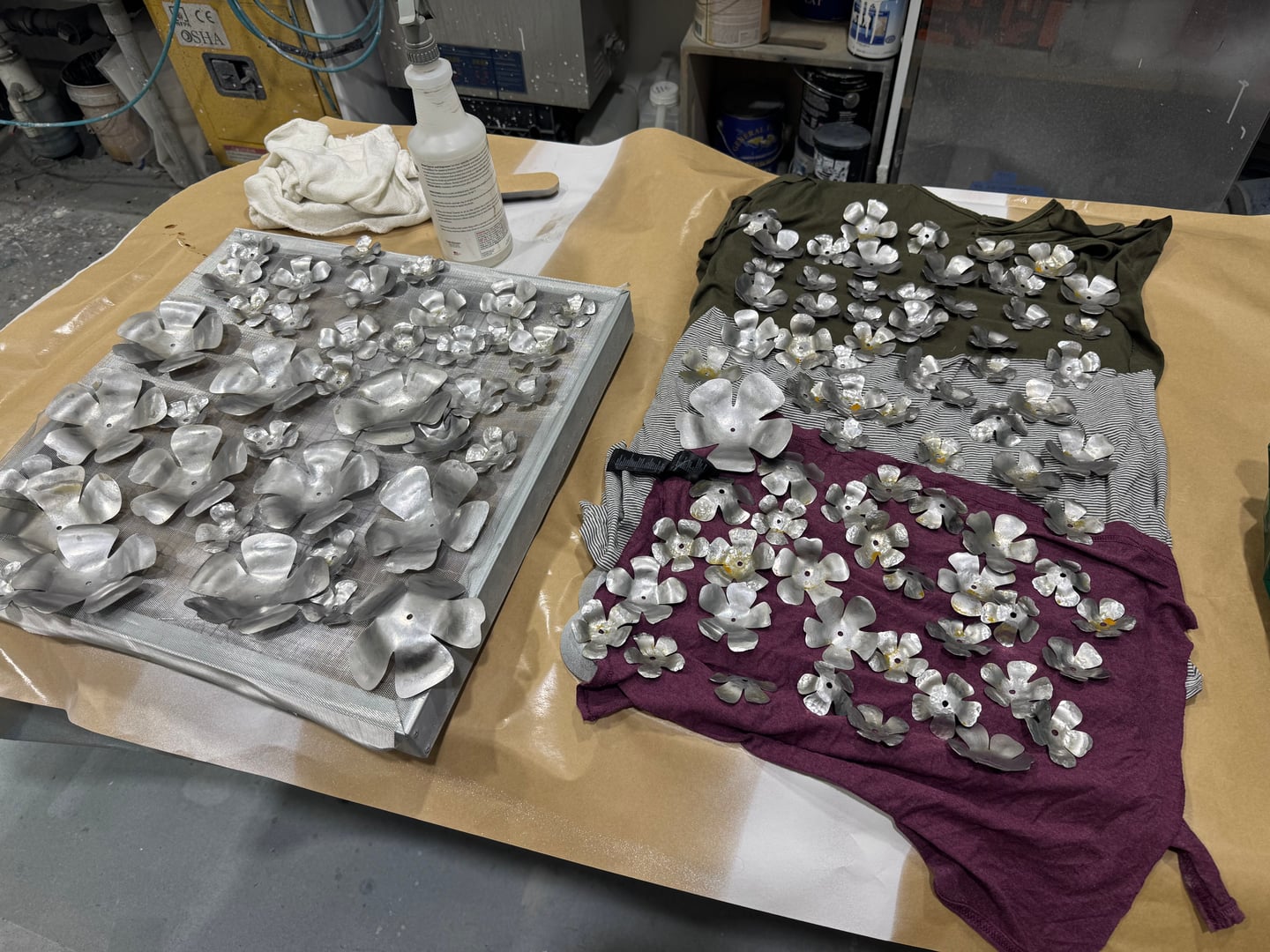 Hammered-Metal-Flowers - Image 3