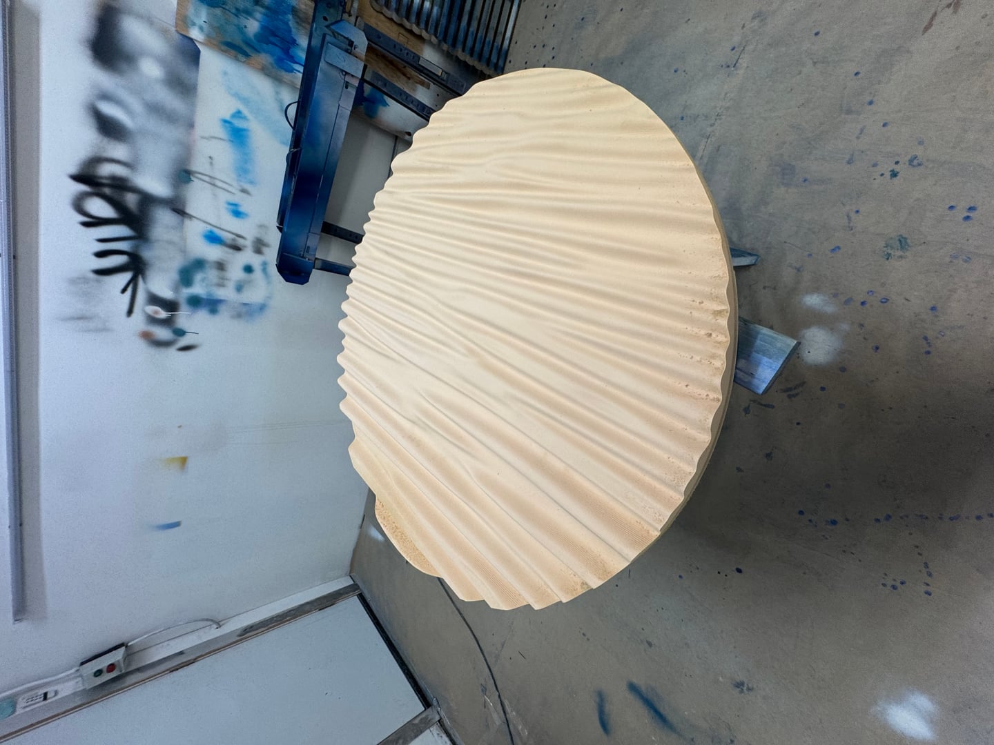 Wooden-Drapery-Sculpture - Image 1